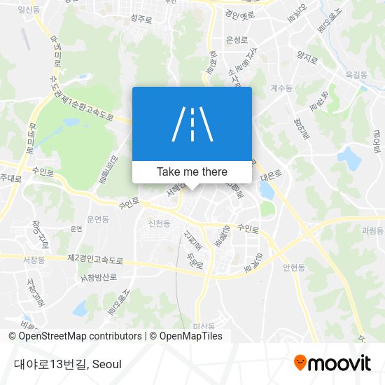 대야로13번길 map