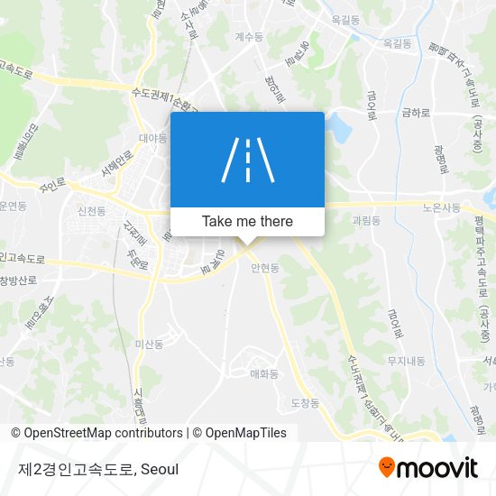제2경인고속도로 map