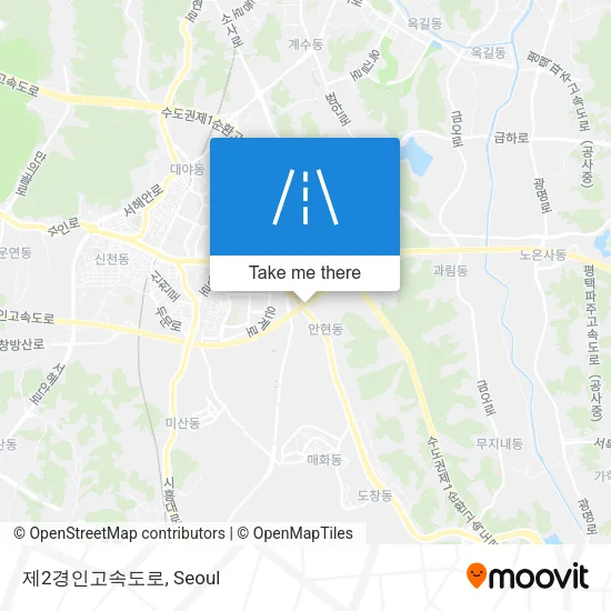제2경인고속도로 map