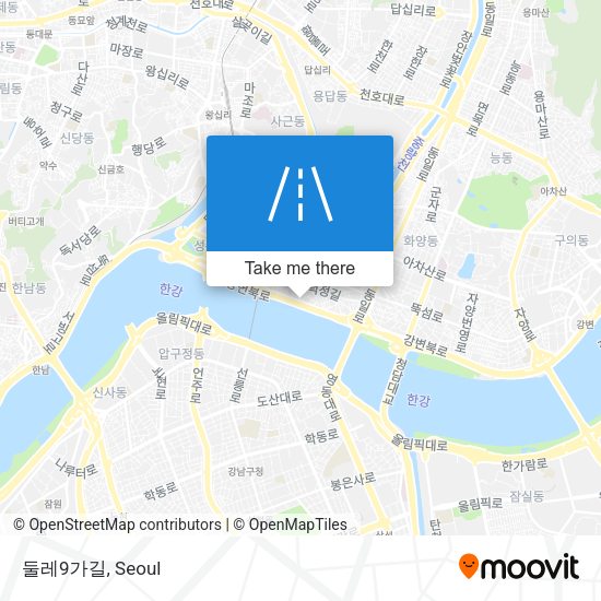 둘레9가길 map