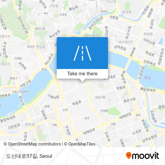 도산대로37길 map