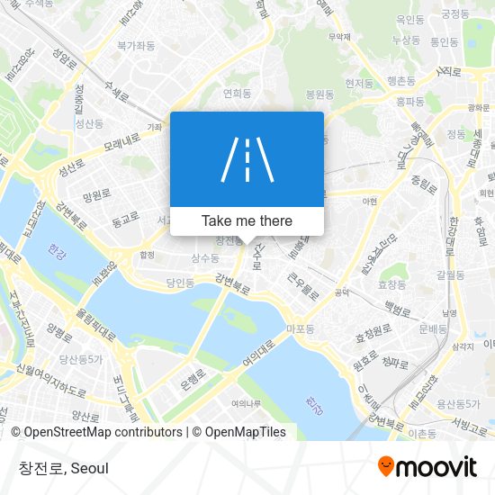 창전로 map