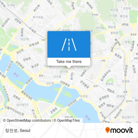 창전로 map