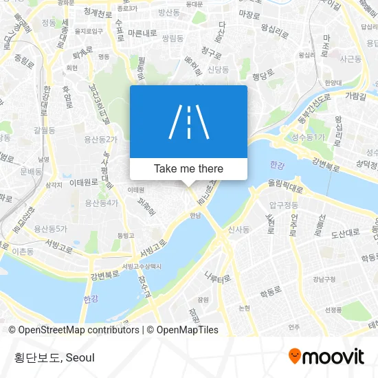 횡단보도 map