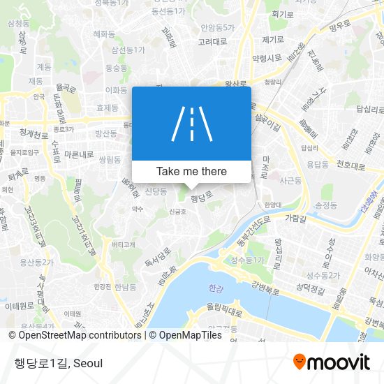 행당로1길 map