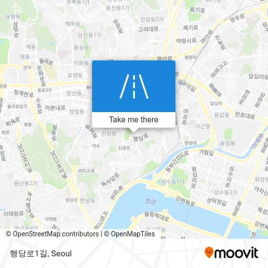 행당로1길 map