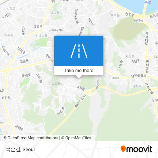 복은길 map