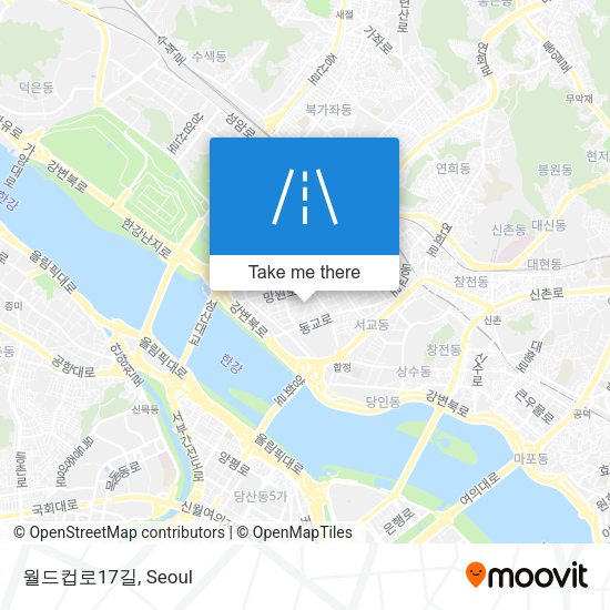 월드컵로17길 map