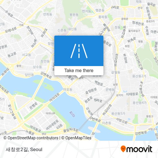 새창로2길 map