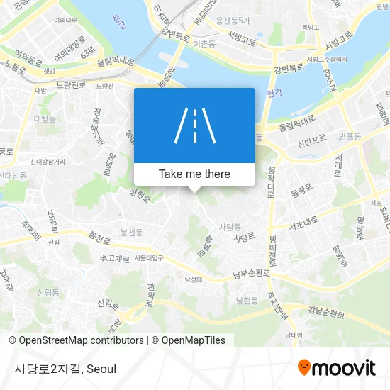 사당로2자길 map