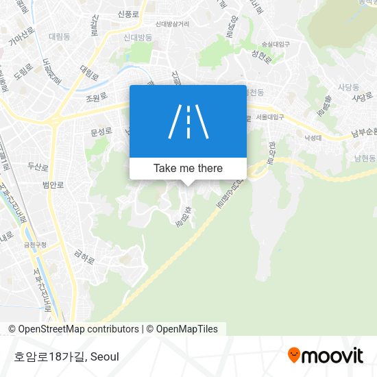 호암로18가길 map