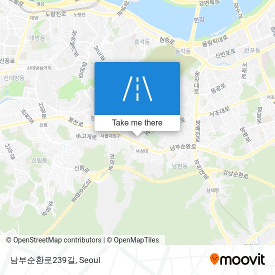 남부순환로239길 map
