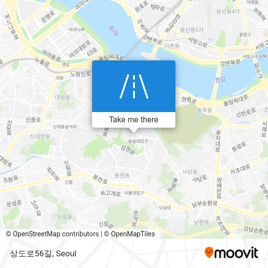 상도로56길 map