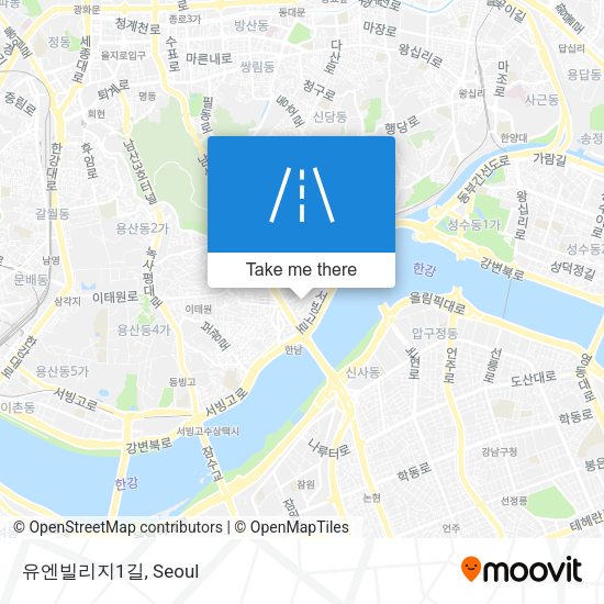 유엔빌리지1길 map