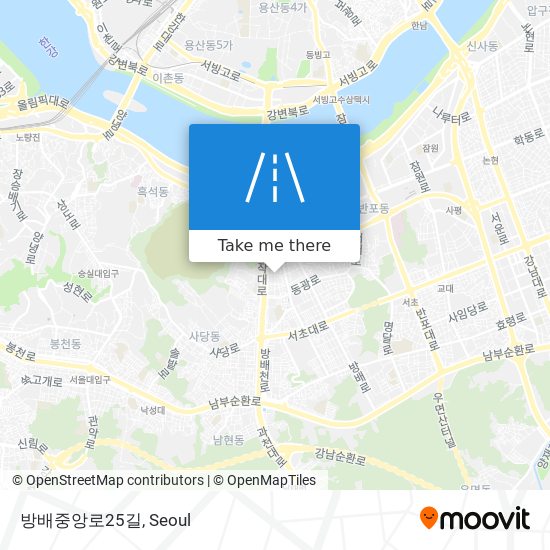 방배중앙로25길 map