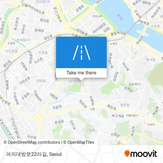 여의대방로22라길 map