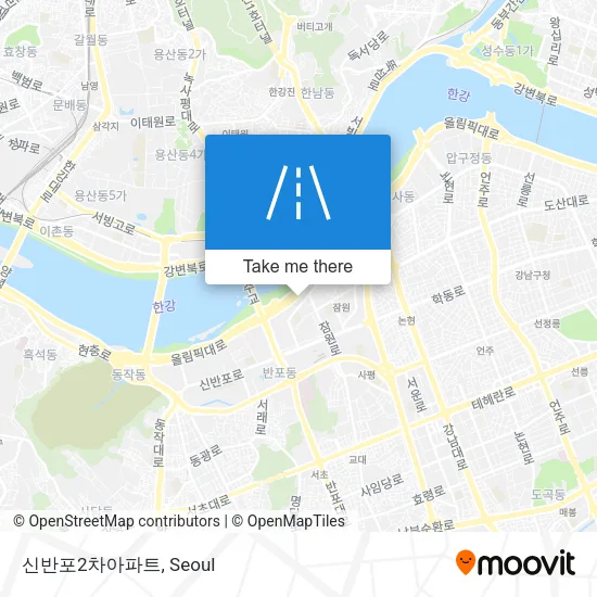 신반포2차아파트 map