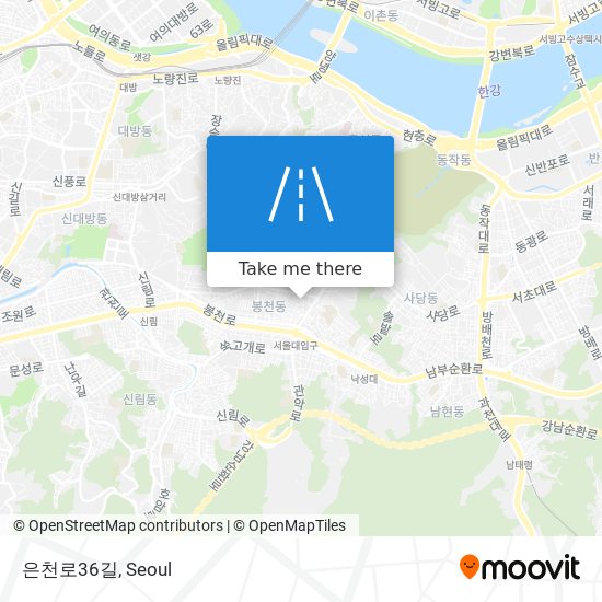 은천로36길 map