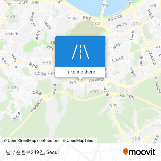 남부순환로249길 map