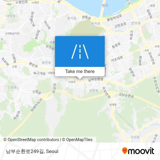 남부순환로249길 map