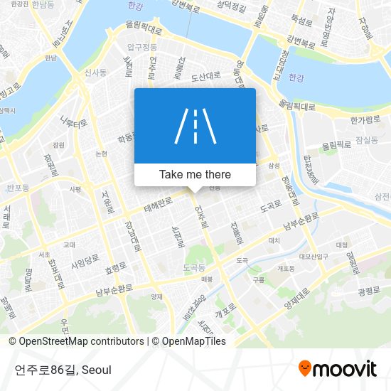 언주로86길 map