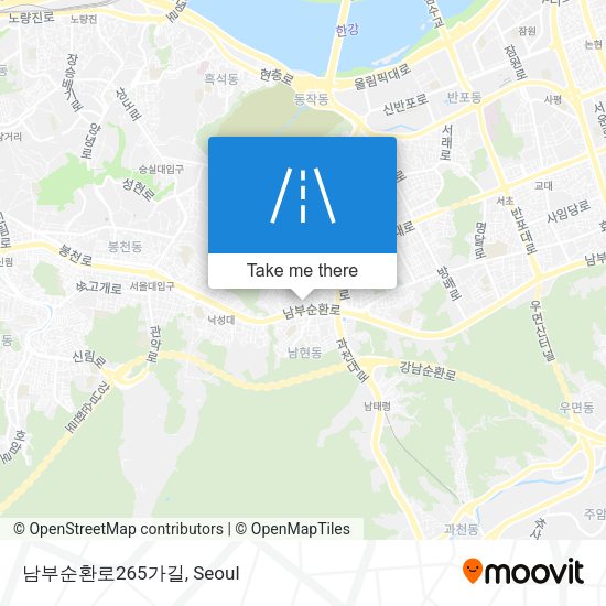 남부순환로265가길 map
