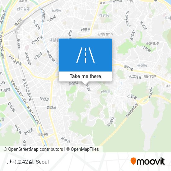 난곡로42길 map