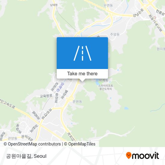 공원마을길 map