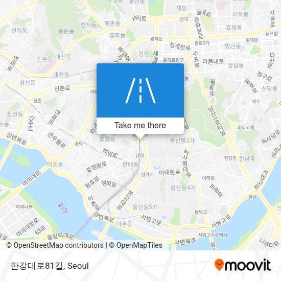 한강대로81길 map