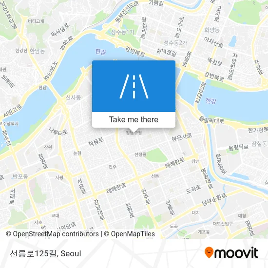 선릉로125길 map