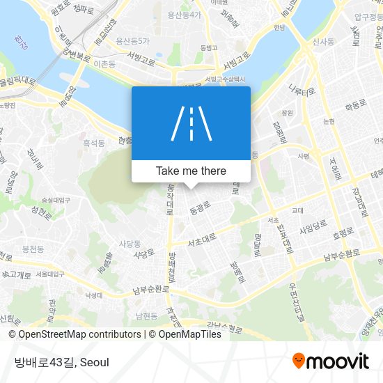 방배로43길 map
