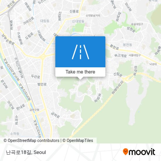난곡로18길 map