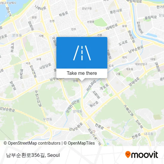 남부순환로356길 map