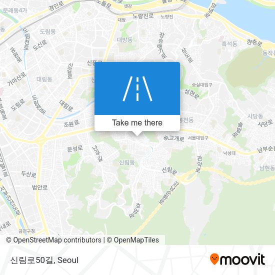 신림로50길 map