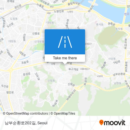 남부순환로202길 map