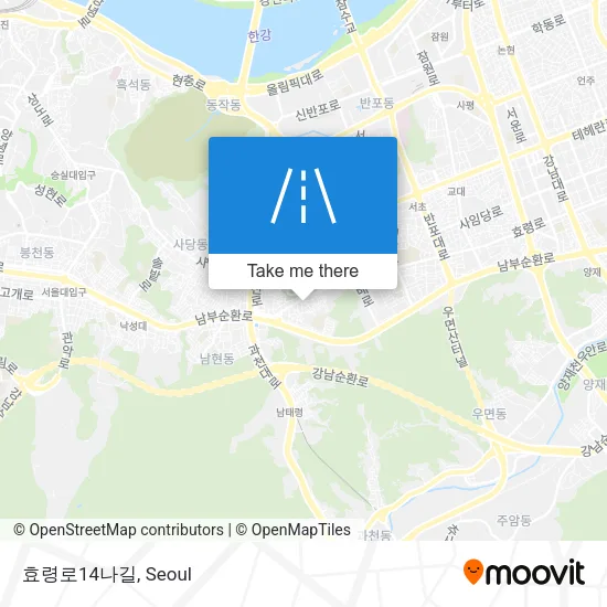 효령로14나길 map