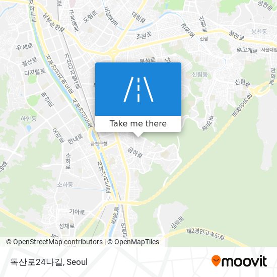 독산로24나길 map