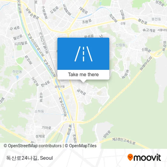 독산로24나길 map