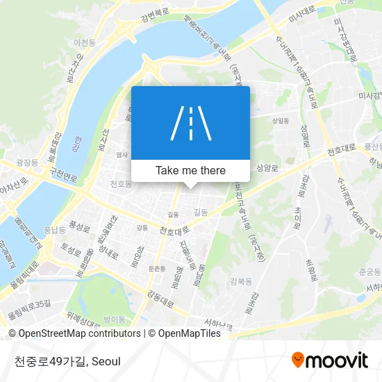 천중로49가길 map