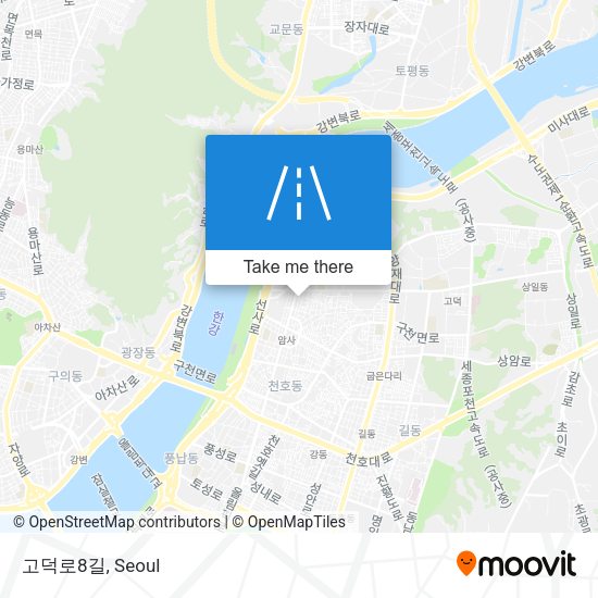 고덕로8길 map