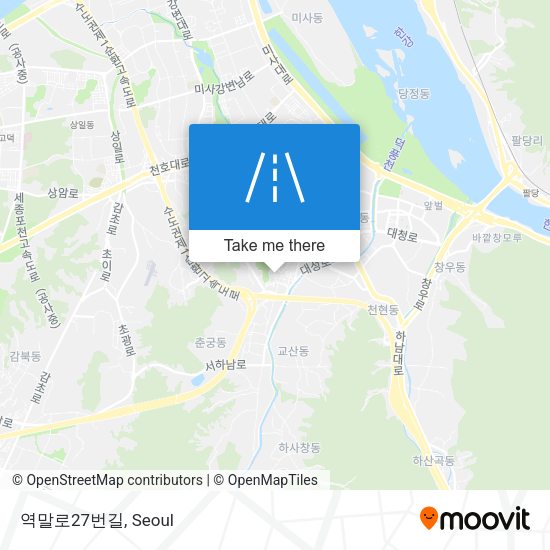 역말로27번길 map
