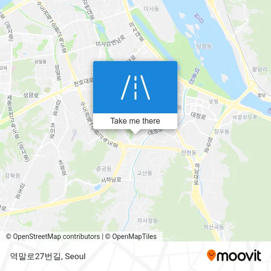 역말로27번길 map