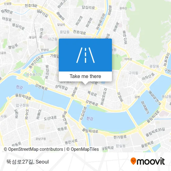 뚝섬로27길 map