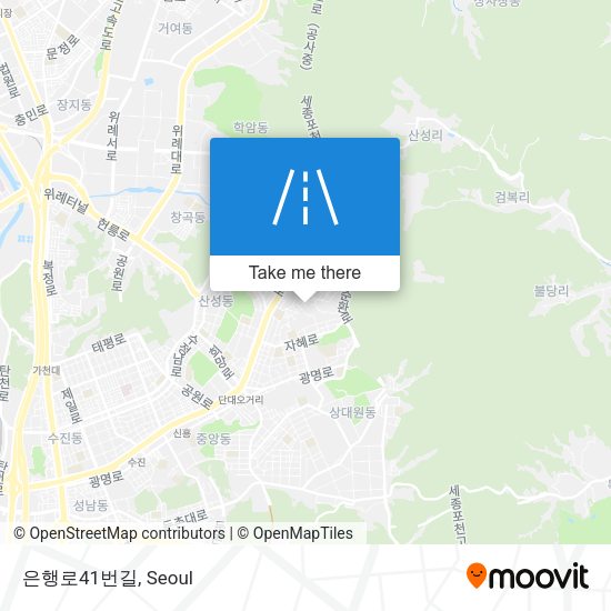 은행로41번길 map