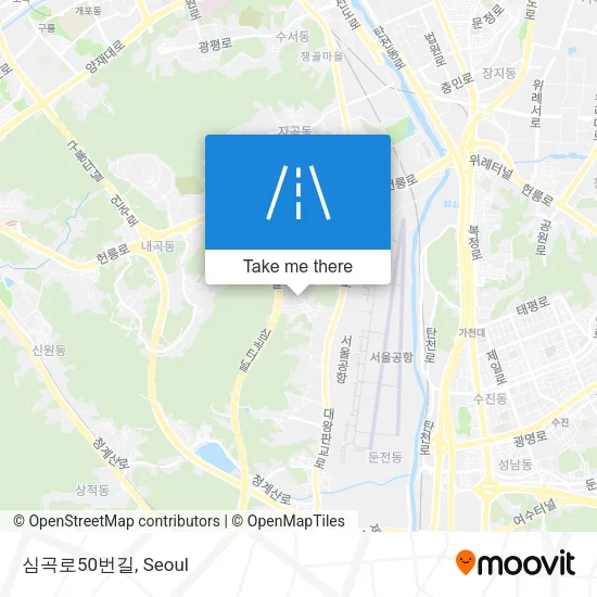 심곡로50번길 map