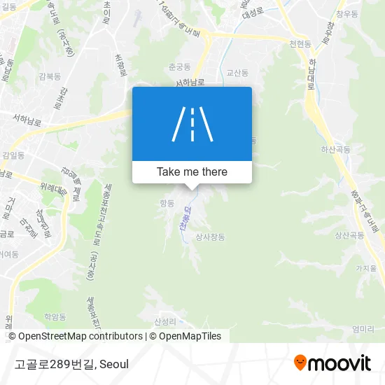 고골로289번길 map