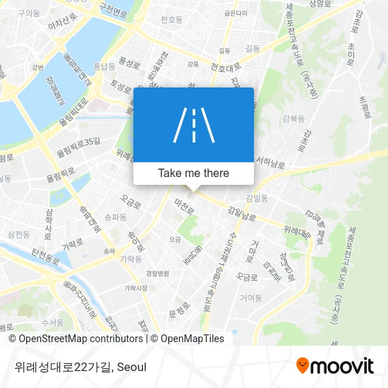 위례성대로22가길 map