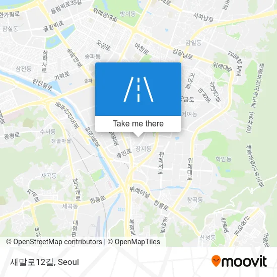 새말로12길 map