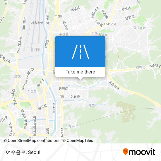 여수울로 map