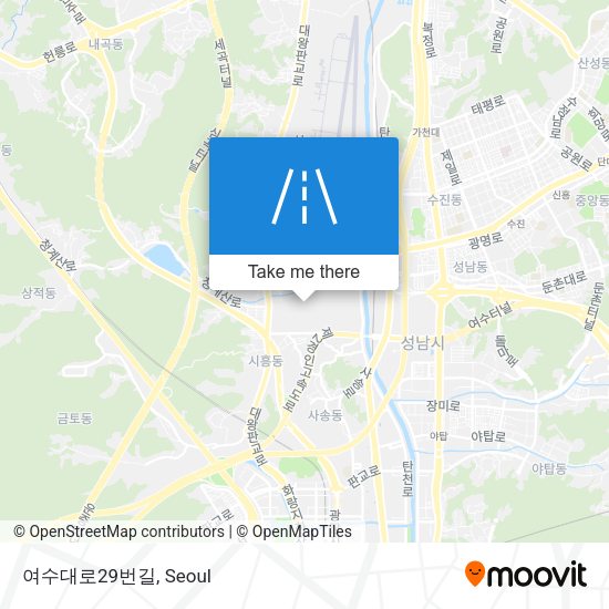 여수대로29번길 map